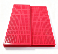 Panneau de tamis en polyuréthane, plaque de tamis PU résistante à l'usure, pièces de rechange pour tamis vibrant minier, sur mesure