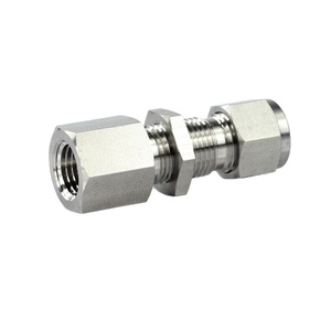 Accesorios de tubo de compresión de casquillos dobles, casquillos de acero inoxidable 316 304, dos virolas de 1/16 pulgadas a <span class=keywords><strong>2</strong></span> en 2mm, <span class=keywords><strong>mm</strong></span> O to25. D. - Product Image 2