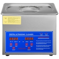 Nettoyage ultrasonique Montre à bijoux Lavage dentaire Faux dents Aligner Retenue Protège-dents Nettoyeur ultrasonique 3L