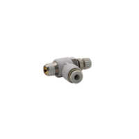 Raccord pneumatique Airmax SL6-m5 en laiton/acier, connecteur, vanne de régulation de débit d'air en plastique, pour machines de construction 1
