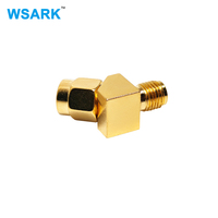 Conector SMA Macho a SMA Hembra 45, Precio de Fábrica al por Mayor °   Adaptador Coaxial RF de Ángulo Recto, Conector de 50 Ohmios, Fabricante