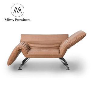 Mobilier italien DS-142 Fauteuil transformable Canapé inclinable nordique en cuir pour salon Fauteuil moderne à <span class=keywords><strong>angle</strong></span> réglable - Product Image 4