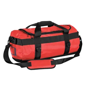 Nouveaux produits chauds en gros grande capacité Gym sport bâche sac polochon étanche avec sangles de sac à dos - Product Image 1