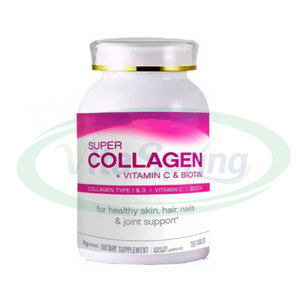 Compresse Private Label collagene vitamina c biotina pelle, <span class=keywords><strong>capelli</strong></span> e <span class=keywords><strong>unghie</strong></span> <span class=keywords><strong>integratore</strong></span> Super collagene vitamina c biotina compresse - Product Image 2