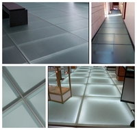 Liquidation B2B coupe à la taille 5mm 6mm 8mm 10mm 12mm 15mm prix de plancher en verre trempé clair givré