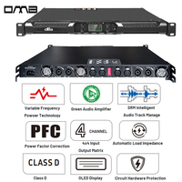 PFA3K4pro 2025 Offre Spéciale Audio professionnel classe D 4 canaux OLED affichage 500w amplificateur Audio Circuit imprimé
