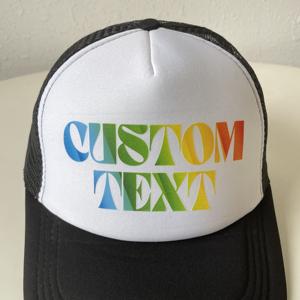 Sayoung nouveau Style Logo personnalisé casquettes de Baseball unisexe réglable en plein air chapeaux décontractés imprimé Design sportif chapeaux pour hommes femmes - Product Image 4