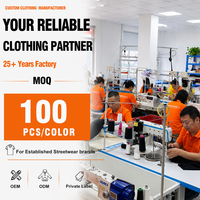 Fabricant de vêtements sur mesure, couture, impression, broderie en interne, survêtements, délai de livraison rapide, fournisseur de vêtements pour les marques de mode