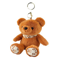 Pendentif musical en peluche pour bébé, jouet suspendu doux en forme d'animal, poupée apaisante avec boîte à musique à tirette, breloque de sac à dos, vente en gros