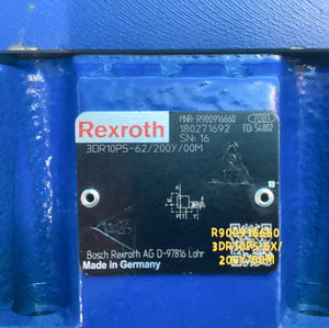 R900916660 3DR10P5-6X/200Y/00M วาล์วปรับแรงดันแบบสัดส่วน NG10 ควบคุมด้วยไพล็อต 200 บาร์ 120 ลิตร/นาที - Product Image 3