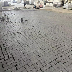 Dalles de granit naturel G654 à prix avantageux, carrées 100*100mm, pour pavés extérieurs et intérieurs - Product Image 4