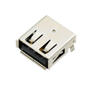 4 pin <span class=keywords><strong>USB</strong></span> 2.0 <span class=keywords><strong>type</strong></span>-một ổ cắm SMD Nữ kết nối AF 90 độ PCB SMT Nữ kết nối để sạc gắn kết cổng - Product Image 5