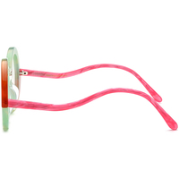 Monture de lunettes Borregls en acétate multicolore pour femme, lunettes de vue Vortex de haute qualité, monture ronde rétro, lunettes optiques pour homme 9354