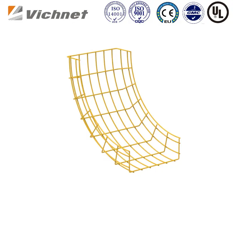 Ningbo Vichnet 공장 주문을 받아서 만들어진 크기 304 /316SS 철망사 50mm 150mm 바구니 강철 금속 케이블 쟁반