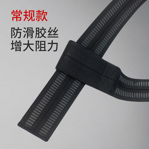 สายรัดข้อมือยกน้ำหนักแบบสั่งทำพิเศษ ยืดหยุ่นปานกลาง ช่วยพยุงการจับยึดสำหรับเดดลิฟท์ อุปกรณ์ช่วยฝึกซ้อมสำหรับทุกเพศ - Product Image 2