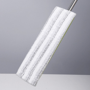 <b>Flat</b> <b>Mop</b> Microfiber Rectangular For Wood Floor And Tile Cleaning Hands Free Design - Product Image 1