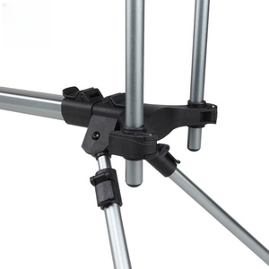 Support télescopique en alliage d'aluminium de qualité supérieure tuyau en forme de T support d'angle réglable support de canne à <span class=keywords><strong>lancer</strong></span> pour la pêche en plein air - Product Image 3