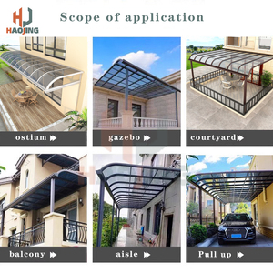 Cochera Exterior, <span class=keywords><strong>Toldo</strong></span> para Garaje, Techo de Aluminio, Patio, Villa, Terraza, Balcón, <span class=keywords><strong>Toldo</strong></span> Personalizado al por Mayor, Carpa de <span class=keywords><strong>3x6</strong></span>, 3x3 - Product Image 6