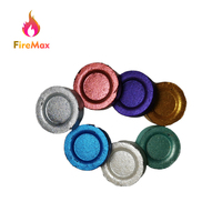FireMax Vente Chaude Narguilé Charbon Couleur Encens Faible Cendres Shisha Charbon Rapide Lumière Couleur Charbon