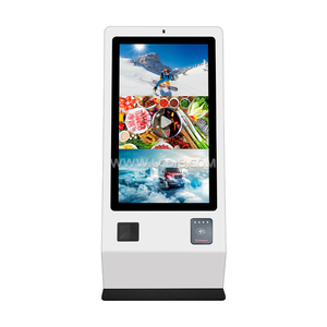 Genevinon 24" Desktop Vending <b>Machine</b> Food <b>Coffee</b> Automatic <b>Touch</b> <b>Screen</b> Wifi QR Code Kiosk Self Service Ordering SDK - Product Image 2