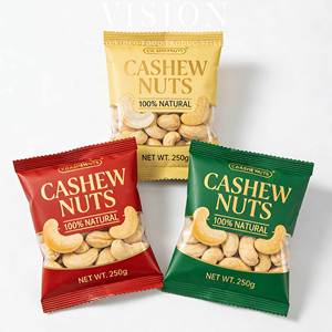 Bolsa Doypack Personalizada de 100g 200g para Cacahuetes y Semillas, Tamaño Snack, Cierre Resellable y Acabado Mate - Product Image 2