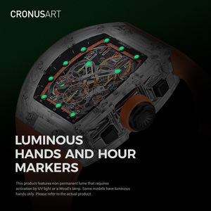 Orologi sportivi di lusso leggeri da uomo Orologi meccanici automatici ultraleggeri Orologi da uomo alla moda da business - Product Image 4
