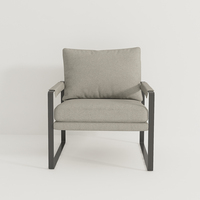 Fauteuil de relaxation confortable pour la réception des invités, le salon, la chambre à coucher