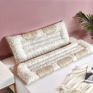 Cassia Seed Double <b>Pillow</b> 1m Long <b>Neck</b> Support Buckwheat Core Breathable Rectangle <b>Pillow</b> For Couple Bedding - Product Image 1