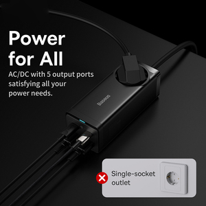 100W <span class=keywords><strong>GaN3</strong></span> Pro Desktop-Ladegerät Steckdosen leiste Ladestation Schnell ladegerät Für iPhone 13 12 Pro Max Xiaomi Samsung Laptop - Product Image 2