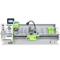 Tour à métaux numérique horizontal robuste NUMOBAMS NU380ES à 2 axes liés pour atelier