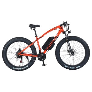 Vélo VTT à assistance électrique Leopard en carbone haute performance, avec batterie lithium 48V 12Ah, moteur roue arrière 7 vitesses et pneus larges, export direct usine - Product Image 3