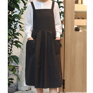 Customized Denim Sleeveless Bib <b>Apron</b> Kitchen Restaurant Baking Barber <b>BBQ</b> Custom Logo Wholesale OEM India - Product Image 3