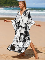 Léopard imprimé mode femmes robes de plage conception personnalisée maillots de bain maillots de bain robes de couverture pour les femmes