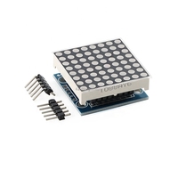 MAX7219 8*8 Modul Matriks Titik Modul Mikrokontroler KIT DIY Modul Kontrol Tampilan LED MCU