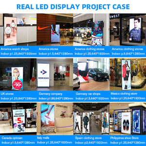 Affichage LED sur pied pour événements, haute qualité HD P2.5, <span class=keywords><strong>location</strong></span>, lecture vidéo et image, 640x1920mm, intérieur - Product Image 2