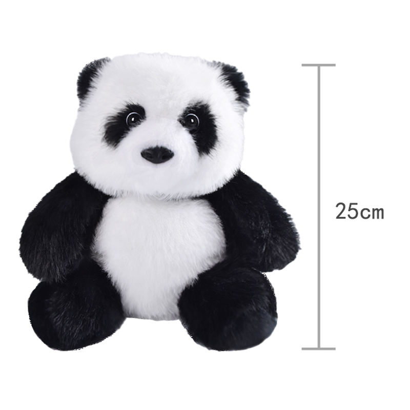 Customizable Panda Plush Toy Wholesale Soft Stuffed Animal PP Cotton Comforter ODM for Gift Stores Premium Plush Doll Supplier