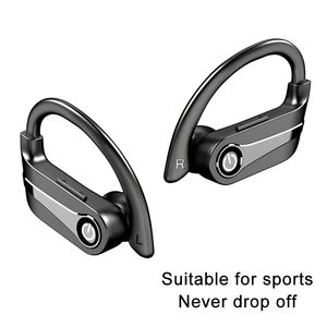 Nueva gran oferta Q63 Ear Hook TWS ANC HD Call True Auriculares estéreo inalámbricos HiFi Deep Bass Auriculares deportivos impermeables - Product Image 6