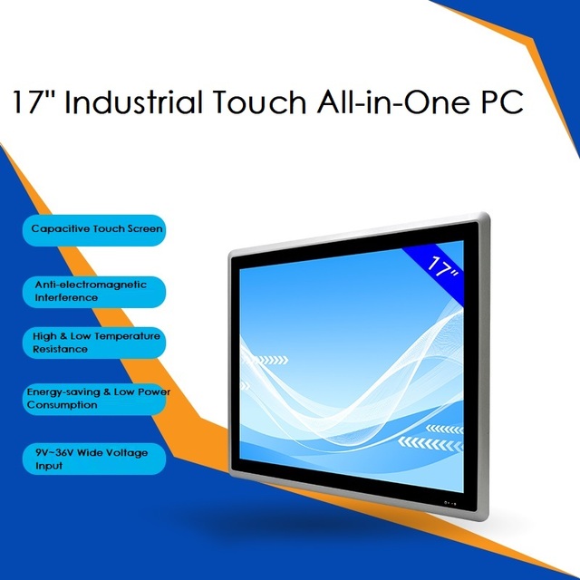 17 inch X86 Rk3568 All One Industrial Touch Screen Panel PC Fanless Intel J4125 I5 I7 Linux/Windows OS Stock