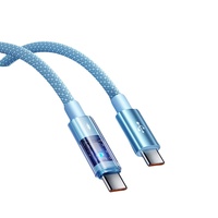 Câble de charge rapide 6A CTC Flash Charge 6FT 100W pour téléphones, tablettes et ordinateurs portables, double Type-C