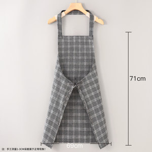 Grembiule da lavoro personalizzato con logo, in cotone, per cucina e casa, nuovo modello 2026, abbigliamento da lavoro giovanile, <span class=keywords><strong>vestiti</strong></span> Zhuo da donna per cucinare e mangiare. - Product Image 4