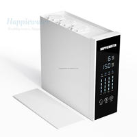 Système de filtration d'eau électrique sans réservoir à osmose inverse 1000 GPD, autonettoyant, en plastique, pour usage domestique