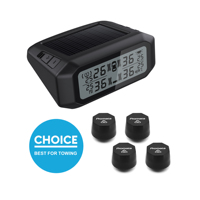 Capteurs internes numériques TPMS universels Promata Factory Direct avec écran LCD, autonomie de batterie de 5 ans et garantie de 12 mois pour voitures