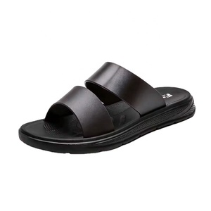 Vente en gros directe d'usine, sandales d'été confortables de haute qualité pour hommes, tongs de plage pour hommes grandes tailles - Product Image 1