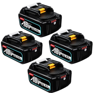 Paquete de Baterías Recargables de Estado Sólido 18650 de <span class=keywords><strong>18V</strong></span> <span class=keywords><strong>3Ah</strong></span> 6Ah 8Ah para Juguetes BL1860, Compatibles, de Alta Capacidad y Carga Rápida LiCoO2 - Product Image 1