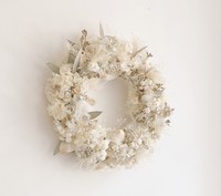 Luxe geconserveerde bloemen hangende kerstkrans op maat gemaakte kleur afstudeer- Moederdag Valentijnsdag binnendeurdecoratie