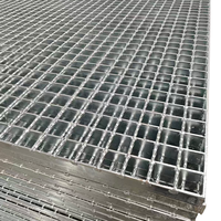 Grille de sol en acier inoxydable 304 galvanisé à chaud, antidérapante, robuste, résistante au feu et à la corrosion pour la construction