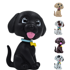 Bobblehead Dog - Black est un animal mignon et ludique, parfait pour votre tableau de bord de voiture, votre bureau ou la décoration de votre maison - Product Image 6