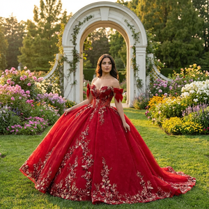 Dy6939 Romantic Sweetheart Bridal <b>Dress</b> Sparkly Sequins <b>Pearls</b> Quinceanera Ball Gown Long Bride Vestido De Novia Jancember - Product Image 1