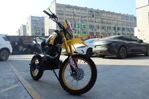 Moto tout-terrain à essence de 150 cm3, motocross avec démarrage manuel CDI, transmission par chaîne - Product Image 6