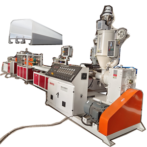 Machine extrudeuse de plastique 15KW SJ-55/28 pour la fabrication de diffuseurs laiteux pour éclairage LED PC, profilés de tube d'abat-jour à fond blanc - Product Image 2